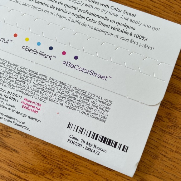 Color Street 100% dry nail polish strips. - Picture 4 of 4